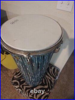 Blue oyster Ludwig congas