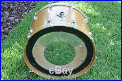 CHICAGO ERA! LUDWIG 26 NATURAL THERMOGLOSS BASS DRUM for YOUR DRUM SET! #Z674
