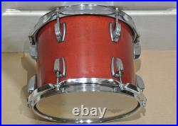 CLEAN! LUDWIG USA 10 SUPER CLASSIC TOM in CHERRY STAIN for YOUR DRUM SET! L100