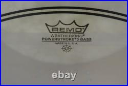 CLEAN! LUDWIG USA 22 SUPER CLASSIC BASS DRUM in CHERRY STAIN for YOUR SET! RM54