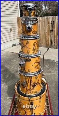 Cadeson Soundscape Series 7-Piece Drum Set 6/8/10/12/14 fl tom/20 kick/14 snare