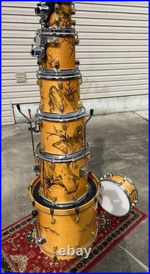 Cadeson Soundscape Series 7-Piece Drum Set 6/8/10/12/14 fl tom/20 kick/14 snare