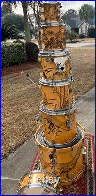 Cadeson Soundscape Series 7-Piece Drum Set 6/8/10/12/14 fl tom/20 kick/14 snare