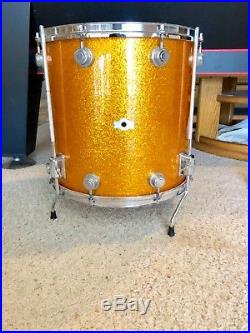 Camco Vintage Gold Sparkle Drum Set Kit