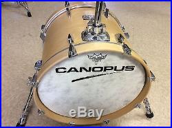 Canopus be bop drums 3 pcs drum set 18 12 14 MAPLE -YAIBA 1ST GEN drums