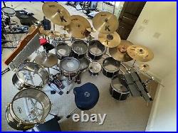 Carter Beauford FULL Touring Yamaha Recording Custom Drumset