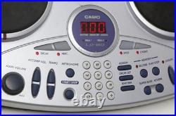 Casio LD-80 Portable Electric Drum Set 7 Drum Pads with Pedals and Drumsticks