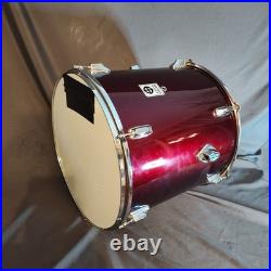 Coda Drum Set 22x17 16x16, 13x11 Drums 3 Pc 1 Top Snap Two Stands And Two Kicker