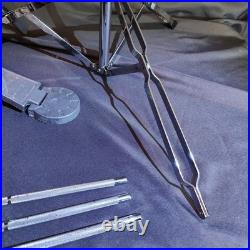 Coda Drum Set 22x17 16x16, 13x11 Drums 3 Pc 1 Top Snap Two Stands And Two Kicker