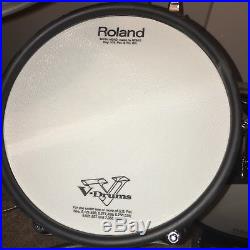 Complete Roland V-Drum TD-50KV Electronic Drum Set MINT CONDITION