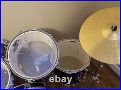 Complete SPL Kicker 5-Piece Drum Set (Dark Red) + Bonuses
