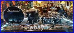 Complete Set 4 Ludwig Rockers Drum Set With 6 Stands Swingstar Snare Drum