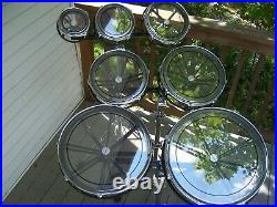 Complete Set Of 7 Remo Rototom Drums with Stands 6-8-10-12-14-16-18 RotoToms NM