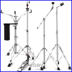 Crash, Ride, Splash Cymbal Hardware Set Drum Sticks Holder