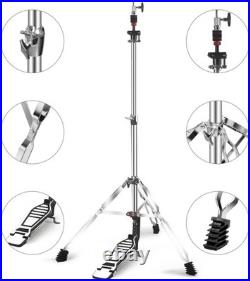 Crash, Ride, Splash Cymbal Hardware Set Drum Sticks Holder