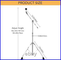 Crash, Ride, Splash Cymbal Hardware Set Drum Sticks Holder