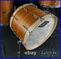 Craviotto Custom Shop Mahogany withMaple 3pc Shell Pack Drum Kit