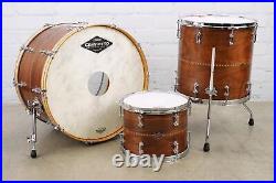 Craviotto Custom Shop Maple Mahogany 3-Piece Drum Set with Floor Tom Legs #51251