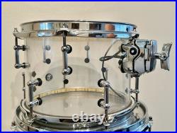 Custom 4 Piece Acrylic Drum Set