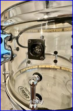 Custom 4 Piece Acrylic Drum Set
