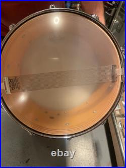 Custom Eames USA 4pc Drumset-Red Lacquer Finish