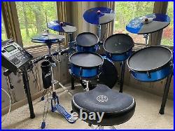 Custom Electronic Drum Set with Roland TD12, Pintech heads and cymbals