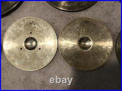 Custom Made Cymbals Complete Set with Rolling Hard Case