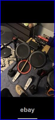 DDRUM Complete Electronic Drum Set with Mesh Drum Heads, Black/Red DD EFLEX DDRUM Complete Electronic Drum Set with Mesh Drum Heads, Black/Red DD EFLEX