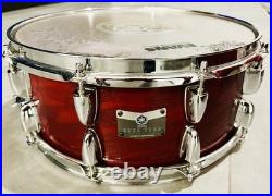 DEFECTIVE Yamaha Rock Tour 14x6 Snare Drum Textured Red Sunburst G3D