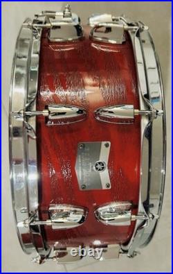 DEFECTIVE Yamaha Rock Tour 14x6 Snare Drum Textured Red Sunburst G3D