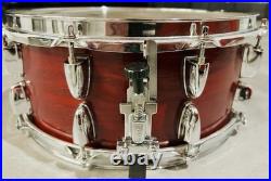 DEFECTIVE Yamaha Rock Tour 14x6 Snare Drum Textured Red Sunburst G3D