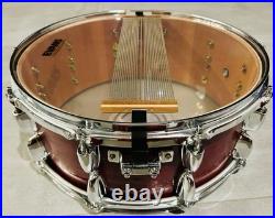 DEFECTIVE Yamaha Rock Tour 14x6 Snare Drum Textured Red Sunburst G3D DEFECTIVE Yamaha Rock Tour 14x6 Snare Drum Textured Red Sunburst G3D