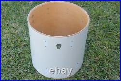 DIY! Ludwig Chicago Era 16 CLASSIC WHITE FLOOR TOM SHELL for YOUR DRUM SET i550