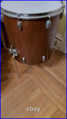DRUM SET. VINTAGE. Mfg. Del Ray, Japan. Six drum Shell Pack. Nice Project