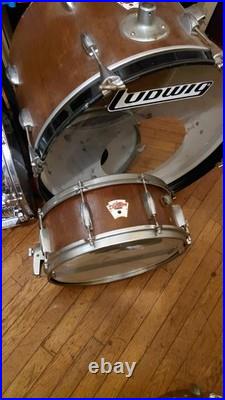 DRUM SET. VINTAGE. Mfg. Del Ray, Japan. Six drum Shell Pack. Nice Project