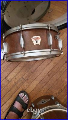 DRUM SET. VINTAGE. Mfg. Del Ray, Japan. Six drum Shell Pack. Nice Project