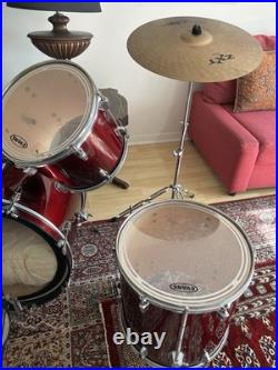 DRUM set (mixed Evans, Percussion plus, Zildjian) DRUM set (mixed Evans, Percussion plus, Zildjian)