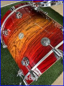 DW 2003 Collectors Drum Set Exotic Zebrawood Classic Fade 10-12-14-16-22