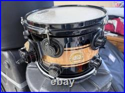 DW 5-Piece Acoustic Drum Kit Shell Pack Bass Snare Toms dual floor toms cases