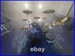 DW 5-Piece Acoustic Drum Kit Shell Pack Bass Snare Toms dual floor toms cases