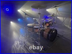 DW 5-Piece Acoustic Drum Kit Shell Pack Bass Snare Toms dual floor toms cases
