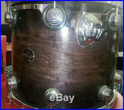 DW 9 piece Custom Collector's Series Drum Set slightly used