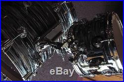 DW COLLECTORS DRUM SET RETRO OYSTER, New Badges! MINT CONDITION! SHOWROOM