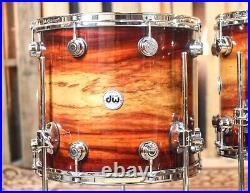 DW Collector's Cherry Horizontal Padauk Drum Set 22,8,10,12,14,16 SO#1110587
