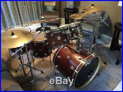 DW Collector's Edition Maple VLT X-Shell Drum Set and Cymbals/Hardware