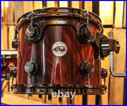DW Collector's Natural over Mahogany Feather Drum Set SO# 1078255