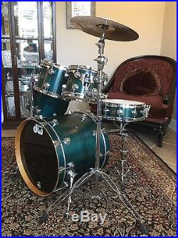 DW Collector's Series 6 Piece Satin Oil Shell Set with Snare Included