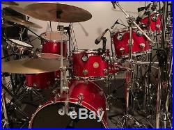 DW Collector's Series 9-pc Drum Set with Pearl Tama Yamaha Roland, Sabian Cymbals