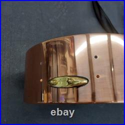 DW Collector's Series Copper 5x14 Snare Drum 2002 Polished Copper with Gold Lugs DW Collector's Series Copper 5x14 Snare Drum 2002 Polished Copper with Gold Lugs