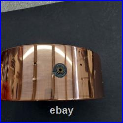 DW Collector's Series Copper 5x14 Snare Drum 2002 Polished Copper with Gold Lugs DW Collector's Series Copper 5x14 Snare Drum 2002 Polished Copper with Gold Lugs